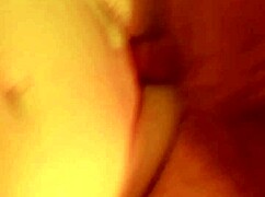 Feeling the cum inside my giant boobs