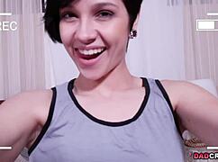 short hair teen cadey mercury enjoys hardcore fuck