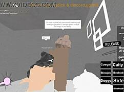 this roblox porn features deepthroat and anal scenes