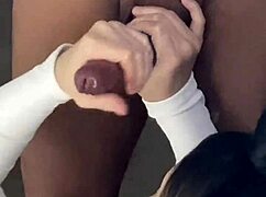 Blonde snowbunny gets clothes ripped by BBC, fucked and cum-filled interracial