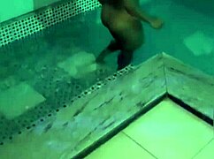 Neighbor invites me to pool for his ass.