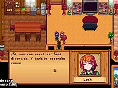 xtardew valley - leah y abigail parte 2 en español - stardew valley threesome fucking group sex