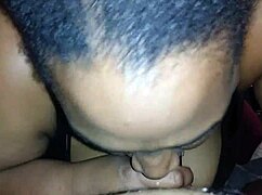 My wife putting in some work with blowjob and handjob