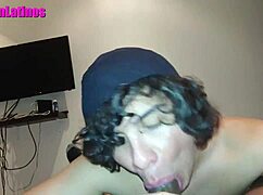 latino twink leo estebans swallows big black cum from abu bakhit in interracial preview 😏