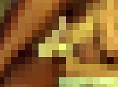 a big hard strapon dildo in his ass