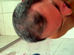 Married Man Craves Action and Invites the Doorman to His Karaoke Party Apartment