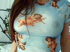 i’m lost in dildo play with angel on cloud 9 moaning loud