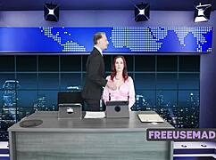 Free Use MILF Reporters Athena Heart and Lilian Stone Banging Hard!