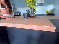 Latina stepmother seduces college student with big cock