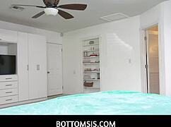 Stepsister Surprises Stepbrother with Permission