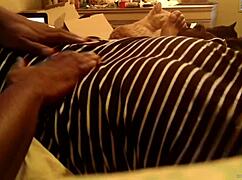 I started with a sensual massage for my wife. Her body responded eagerly.