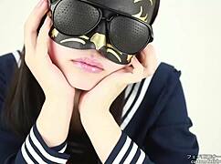 Asian Girl Spits Saliva With Tongue In Japanese Fetish.