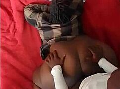 Melanie the curvy queen always horny for doggystyle with big ass.