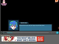 Exploring the mysteries of planet earth in anime style