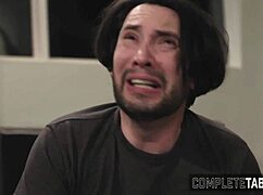 Taboo teen 18+ craves a sticky cum facial after wild forbidden play