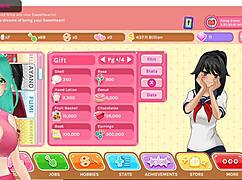 Cute Anime Girl Vtuber Plays Crush Crush Uncensored 2