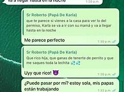 tara rico chats hot with stepfather and fucks big ass