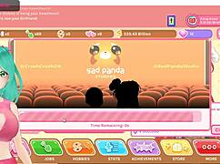 Cute Anime Girl Vtuber Plays Crush Crush Uncensored 2