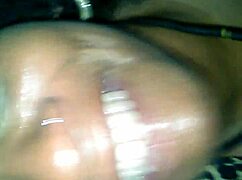 mature ebony sloppy bbc blowjob 😈