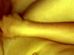 Teen couple screams during homemade creampie fuck