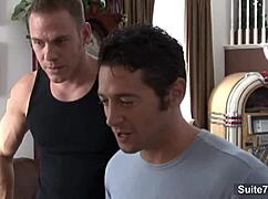 Horny GAYS KISSING and FUCKING with BIG COCKS