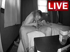 Watch this Japanese Latina amateur MILF on security cam, she's handling a monster cock like a pro.