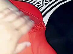 found my latina neighbor naked in my room, what a wild party surprise