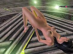 Tamil audio sex story about indian girl. She masturbates her super pussy in 3d cartoon.