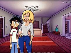 Danny Phantom Fucks Hot Blonde Nurse Amity Park in Rough Cowgirl Riding with Boobs and Tits