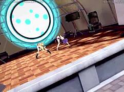 Genshin Girls Timber in Hentai Animation