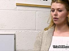 officer billy grabs milf's big juggs