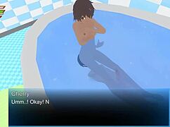 Femdom HUMILIATES in UNIVERSITY BATHROOM!