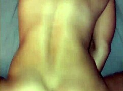 Homemade ebony anal session unfolds