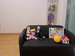 Traumatized by One Piece game on a bigger boat with uncensored deepthroat and creampie