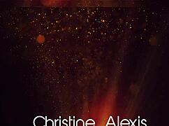 Watch slim Christine Alexis fuck her pussy outdoors?