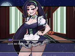 Facesitting and tit job in Ep7 with Jan and Anna