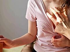 pov hot handjob and huge ruined cumshot