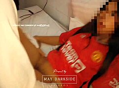 what’s the story behind this cute thai babe’s homemade video?