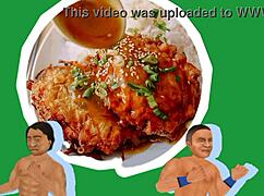 False hood ft nico moron wrestling with food