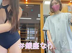 Japanese Babe Sweats in Sauna for Steamy Reveal