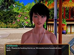 Exploring my new family in this cartoon adventure with big tits and erotic elements.