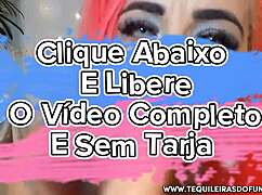 Live sexy webcam show where Brazilian Debora Fantine shows her panties