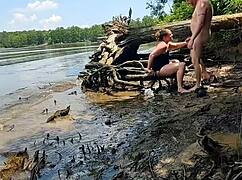 Thick Wife Fucked In Mud!
