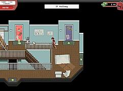 Playing spooky milk life hentai game with indian yoga teacher 😈