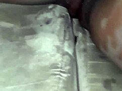 ebony wife unleashes a wild squirt in intense bedroom scene