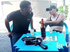 Hey, I got that drunk lesbian crazy and went all in