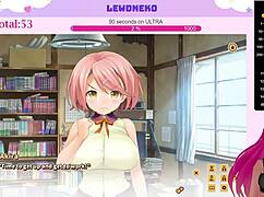 Vtuber Lewdneko Plays Love Cubed Part 1 With Intense Masturbation