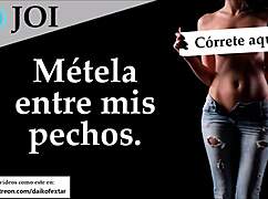 girlfriend gives joi with her big caribbean tits in spanish