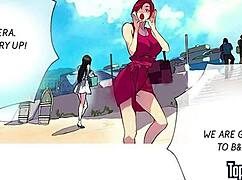 pc room bang episode 13 with mommy and teacher 😏