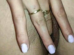 she masturbates her pussy while i fuck her ass